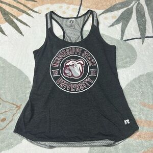 Size large. MSU athletic tank top.